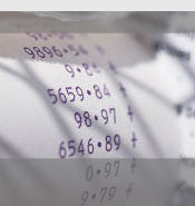 image: receipt with digits